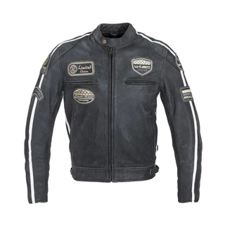 Clothes for Motorcyclists W-TEC Dark Grey Vintage