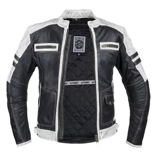 Pánská kožená bunda W-TEC Esbiker - 2.jakost