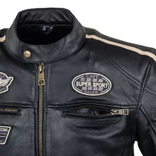 Men’s Leather Jacket W-TEC Makso