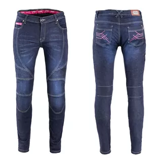 Damen Motorrad Jeans W-TEC Rafael - blau