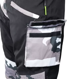 Men’s Motorcycle Pants W-TEC Kaamuf - Black Camo