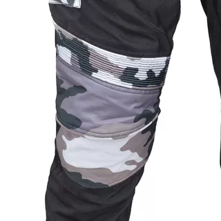 Men’s Motorcycle Pants W-TEC Kaamuf - Black Camo