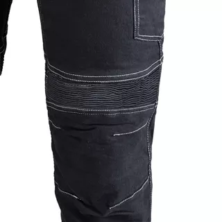 Pánske moto jeansy W-TEC Aredator EVO - 2. akosť - čierna
