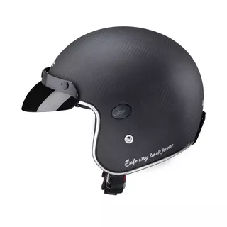 W-TEC Vacabro SWBH Motorradhelm - Matt Carbon Pure