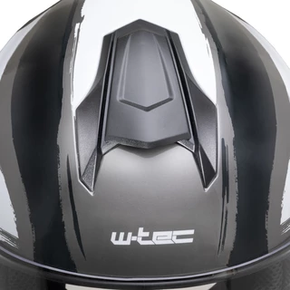 Motorcycle Helmet W-TEC Integra Graphic - Black-Green