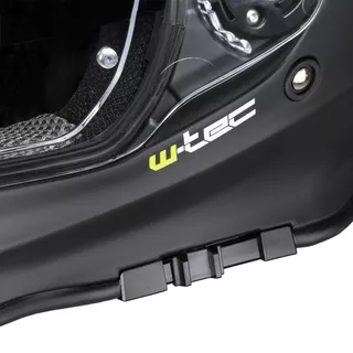 Motorcycle Helmet W-TEC V331 PR - Matt Black