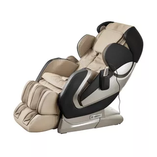 inSPORTline Kostaro II Massagesessel - schwarz-grau - beige-schwarz