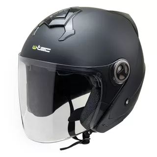 Motorcycle Helmet W-TEC YM-623 - S(55-56) - Pure Matt Black