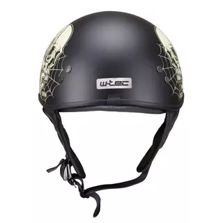 Motorcycle Helmet W-TEC Black Heart Rednut - Gun Blazin/Matt Black