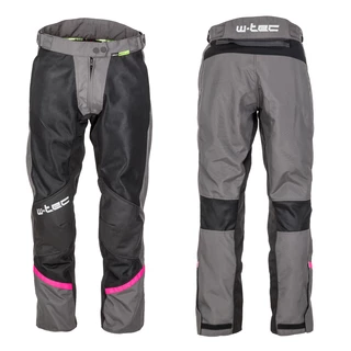Women’s Summer Motorcycle Pants W-TEC Artemisa - Black Grey - Black Grey