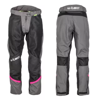 Women’s Summer Motorcycle Pants W-TEC Artemisa - Black Grey