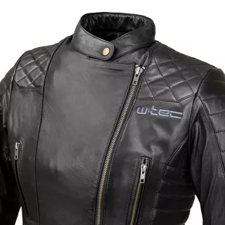 Women’s Leather Motorcycle Jacket W-TEC Corallia