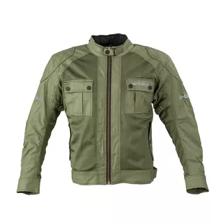 Men’s Motorcycle Jacket W-TEC Rotenhan - Deep Forest Green