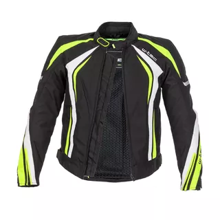 W-TEC Chagalero Herren Motorradjacke - Black-Yellow-White