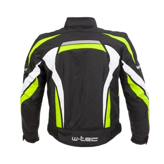 Men’s Motorcycle Jacket W-TEC Chagalero - Black-Yellow-White, XXL