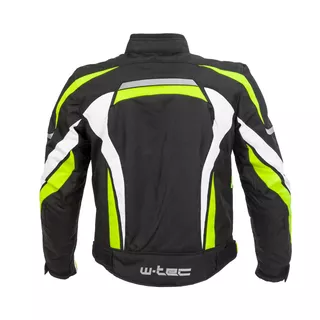 Pánská moto bunda W-TEC Chagalero - Black-Yellow-White, M