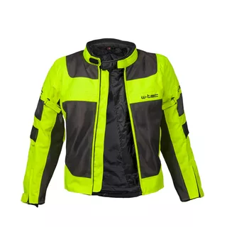 Men’s Summer Motorcycle Jacket W-TEC Fonteller - Yellow-Grey