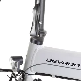 Składany rower elektryczny Devron 16201 16" 4.0 - Biały