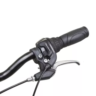 Juniorský celoodpružený bicykel DHS 2445 24" - model 2019 - Black