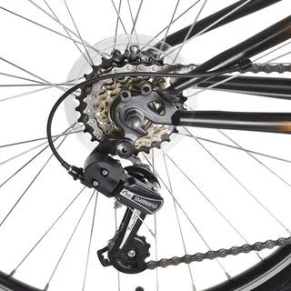 Juniorský celoodpružený bicykel DHS 2445 24" - model 2019 - Black
