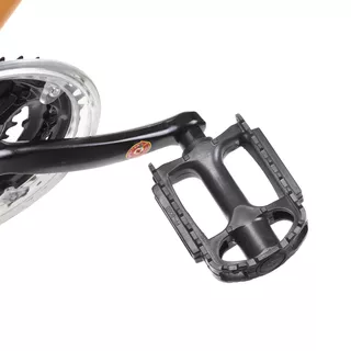 Juniorský celoodpružený bicykel DHS 2445 24" - model 2019 - Black