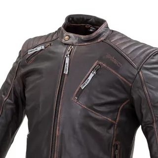 Leder Motorrad Jacke W-TEC Embracer