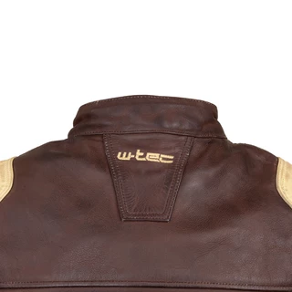 Bőr motoros kabát W-TEC Retro