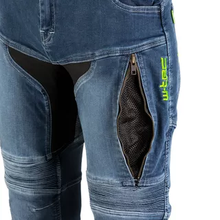 Dámské moto jeansy W-TEC Ekscita - 2.jakost