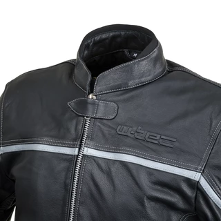 Leather Motorcycle Jacket W-TEC Mathal - 4XL