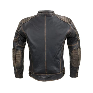 Leather Motorcycle Jacket W-TEC Mungelli - Vintage Brown