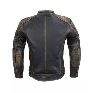 W-TEC Mungelli Leder Motorradjacke - 3XL