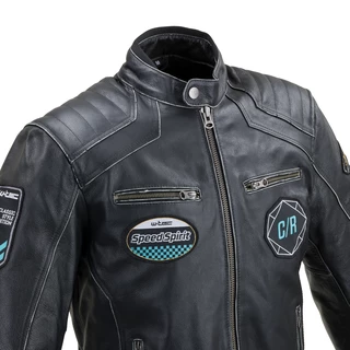 Leather Motorcycle Jacket W-TEC Losial - 3XL