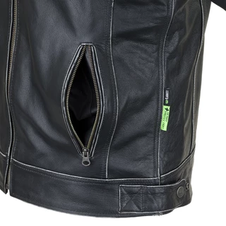 Leather Motorcycle Jacket W-TEC Losial - S
