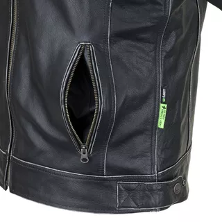 Leather Motorcycle Jacket W-TEC Losial - L