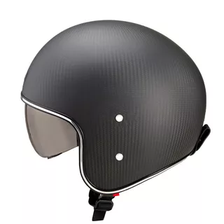 Motoradhelm W-TEC Angeric Matt Carbon