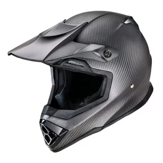 Motocross Helmet W-TEC Crosscomp - Carbon Matte