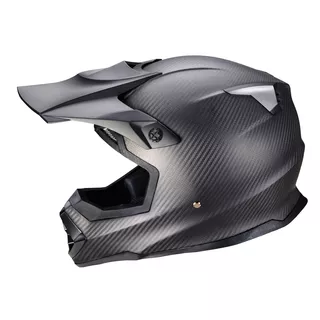 Motocross Helmet W-TEC Crosscomp - Carbon Matte