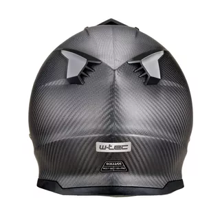 Motocross Helmet W-TEC Crosscomp - Carbon Matte