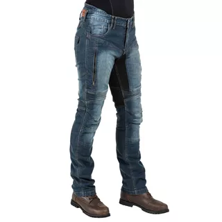 W-TEC Wicho Herren Motorradjeans - blau