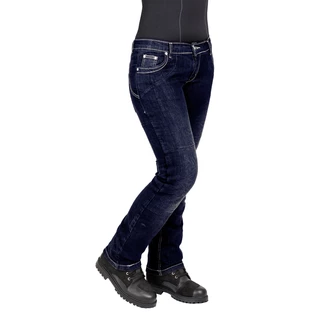 Dámske moto jeansy W-TEC C-2011 modré