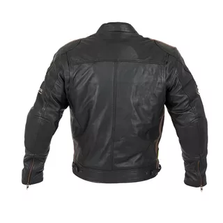 Men’s Leather Motorcycle Jacket W-TEC Sheawen - 3XL