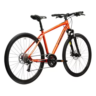 Pánské crossové kolo Kross EVADO 3.0 28" - model 2025 - oranžová/černá/lesk