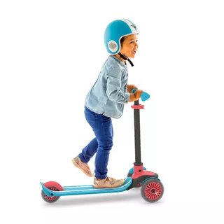 Children’s Three-Wheel Scooter Chillafish Scotti Glow - Blue