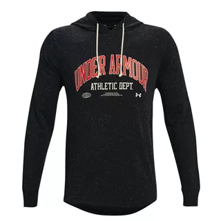 Men’s Hoodie Under Armour Terry Athletic Department - Black - Black