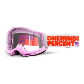 Motocross Goggles 100% Accuri 2 - Blue, Clear Plexi