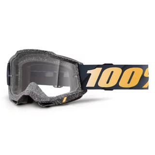 Motocross Goggles 100% Accuri 2 - Blue, Clear Plexi