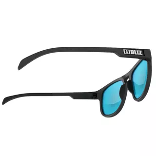 Bliz Ace Sonnenbrille - scwarz mit blauen Gläßern