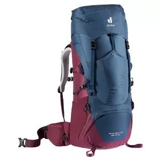 Túra hátizsák Deuter Aircontact Lite 35 + 10 SL - marine kék-földi szeder - marine kék-földi szeder