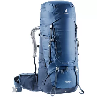 Túra hátizsák Deuter Aircontact 65 + 10 - éjfél-sötétkék