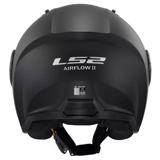 Moto přilba LS2 OF616 Airflow II Solid Matt Black